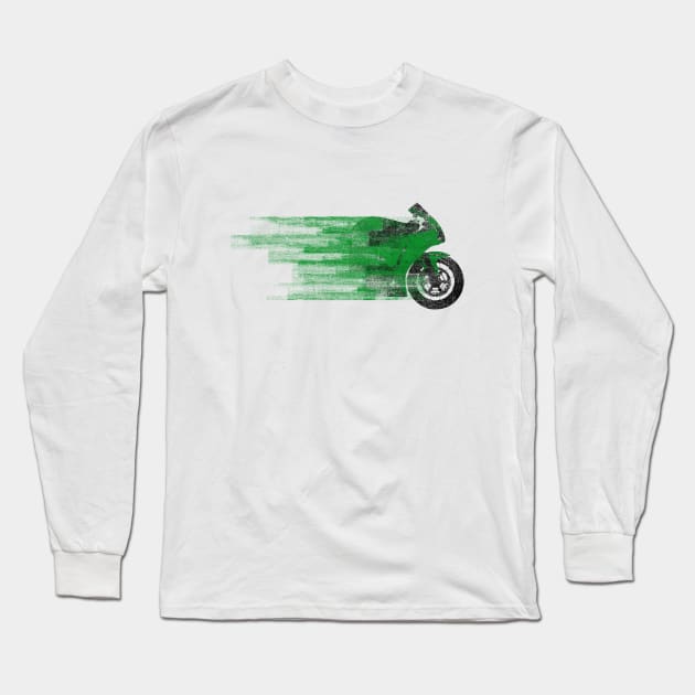 Fast and Green Long Sleeve T-Shirt by bulografik